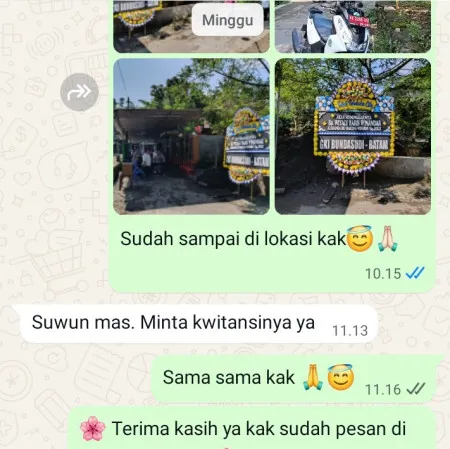 Pengiriman Papan Bunga Duka Klepu Butuh