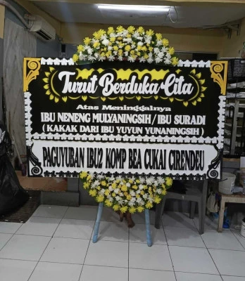 Papan Bunga di Klepu Butuh